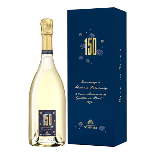 Pommery Cuvee 150 Blanc de Blancs Champagne Gift Box 75cl - Top Choice